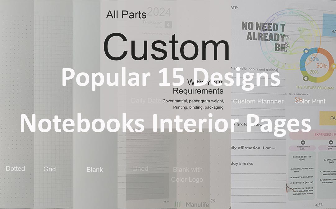 Top 15 Popular Notebooks Interior Page Designs